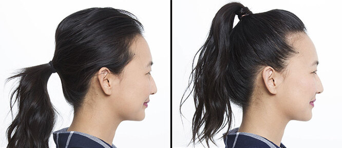 Стань стройнее с помощью... прически!