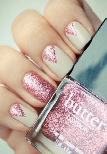 Тренд — треугольники на ногтях: 20 очень эффектных идей для маникюра