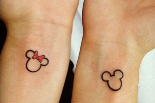 Вместе навсегда: 15 крутых идей для парных микро-тату