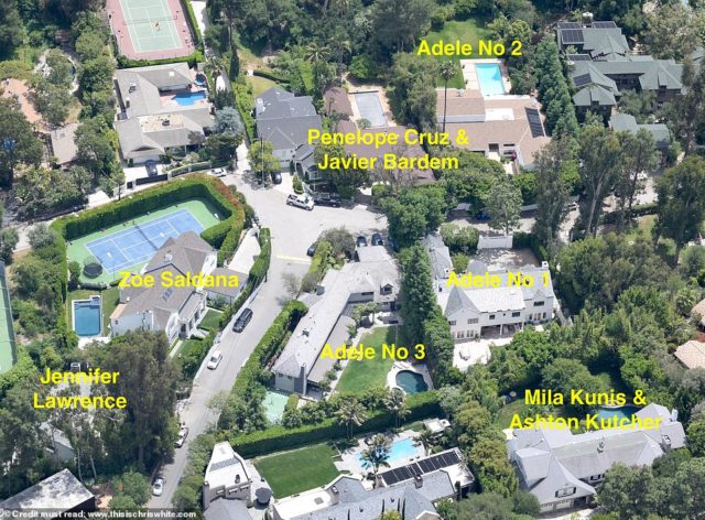 Многомиллионный особняк с баскетбольной площадкой: экскурсия по новому дому Адель в Беверли -Хиллс