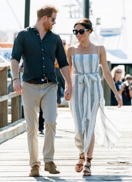 Впервые после режима самоизоляции: Меган Маркл и принц Гарри замечены в Беверли-Хиллз