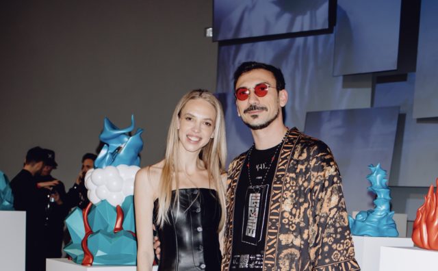 Надежда Сысоева, Илья Бачурин и другие на открытии арт-проекта «Рождение легенды»