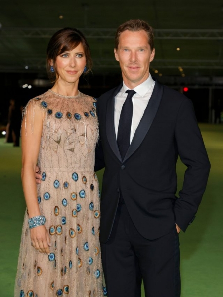 Страстные поцелуи: Бенедикт Камбербэтч и Софи Хантер смутили папарацци