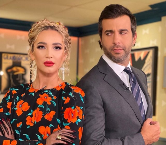 Видео дня: Ольга Бузова учит Ивана Урганта на каблуках танцевать на шесте