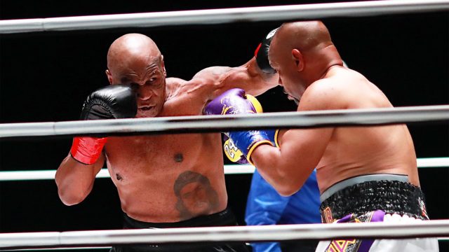 Майк Тайсон признался в употреблении наркотиков перед боем с Джонсоном