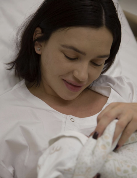 Ольга Серябкина впервые стала мамой