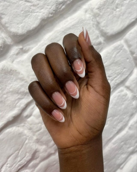 5 вариантов модного френч-маникюра 