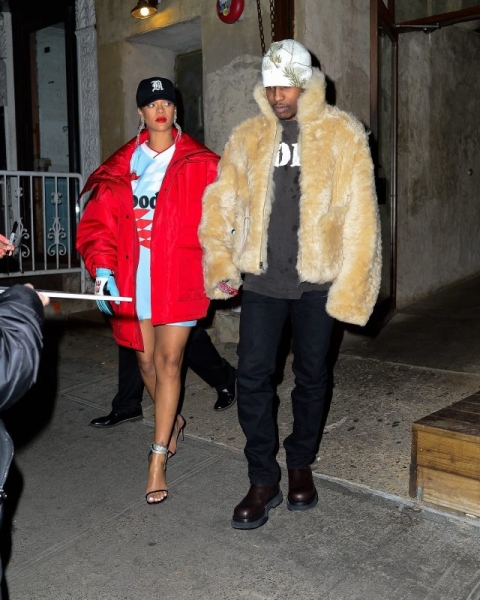 Короли стритстайла: Рианна на свидании с A$AP Rocky