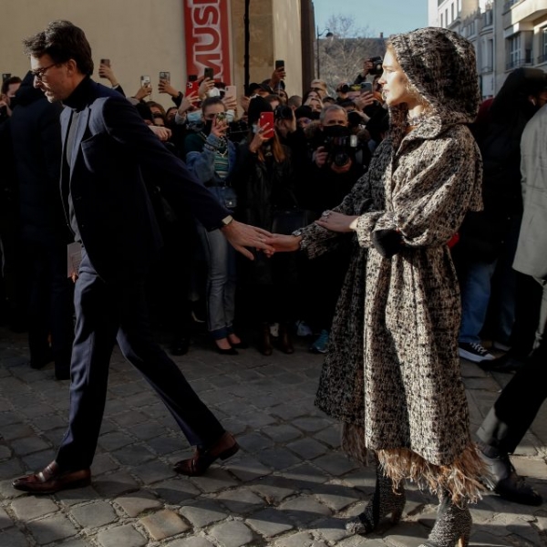 Образ настоящей супермодели: Наталья Водянова на показе Dior