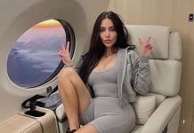 Бывшему на зависть: Ким Кардашьян позирует в бикини и футуристических очках