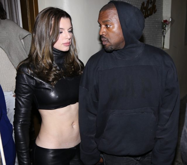 Джулия Фокс и Канье Уэст расстались