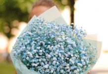 Оригинальные букеты: гипсофилы