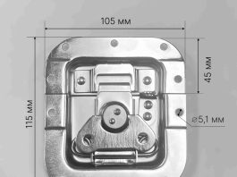 Виды фурнитуры для кейсов и кофров