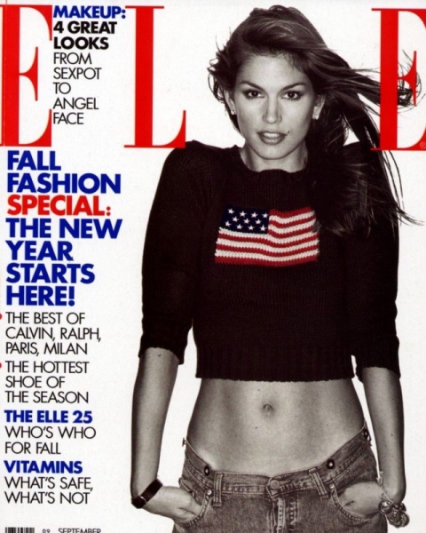 Кайа Гербер повторила легендарную обложку мамы Синди Кроуфорд