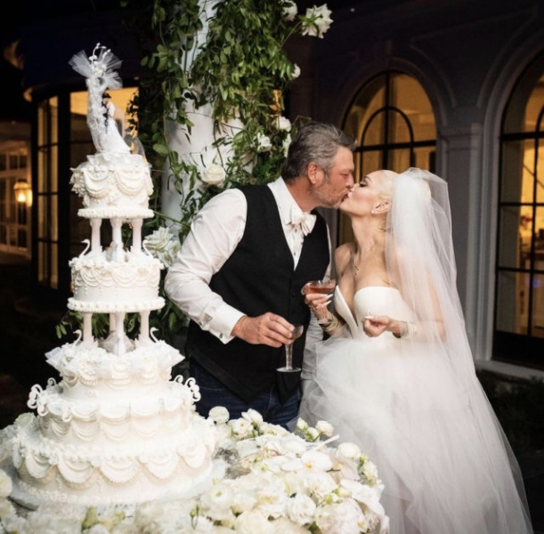 От платьев Vera Wang до поместья на обрыве: все подробности свадьбы Гвен Стефани 