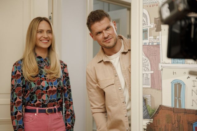 Первые кадры: Глюкоза и Владимир Яглыч играют пару в новой комедии